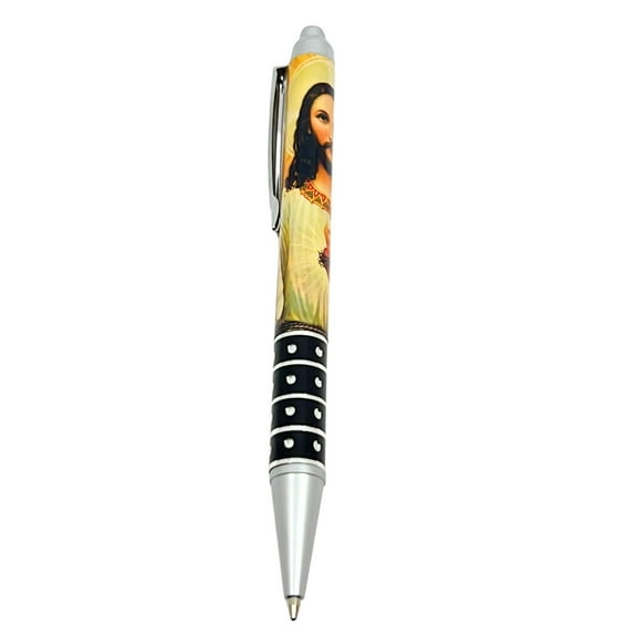 Jesus, Last Supper, St. Reinare, Garden of Eden Virgin Mary Pens with Soft Grip: 1CT