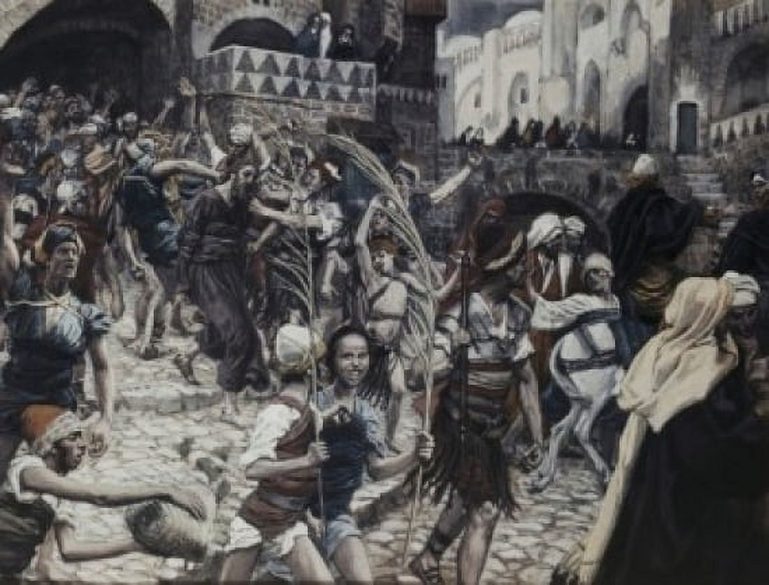 Jesus Led from Caiaphas James Tissot (1836-1902French) Canvas Art - James Tissot (18 x 24)