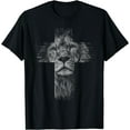 thumbnail image 1 of Jesus Lion of Tribe Judah Gift for Men Women T-Shirt, 1 of 3
