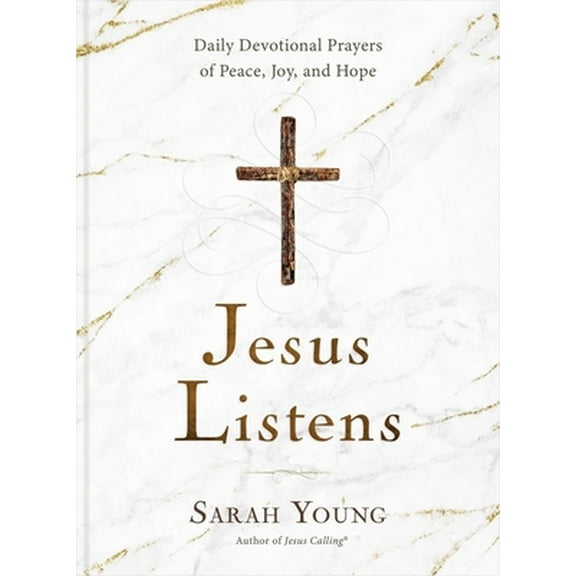 Pre-Owned Jesus Listens: Daily Devotional Prayers of Peace, Joy, and Hope (A 365-Day Prayer Book) – The Perfect Christian New Year's Resolution Gift