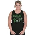thumbnail image 1 of Jesus Lives Eternally Christian Tank Top T Shirts Men Women Brisco Brands S, 1 of 6