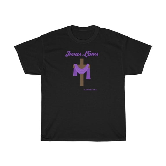 Jesus Lives Women’s Unisex Heavy Cotton Tee