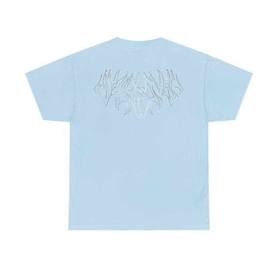 Jesus Lives on Front, Jesus Saves on back. Christian Art on a Unisex Shirt.
