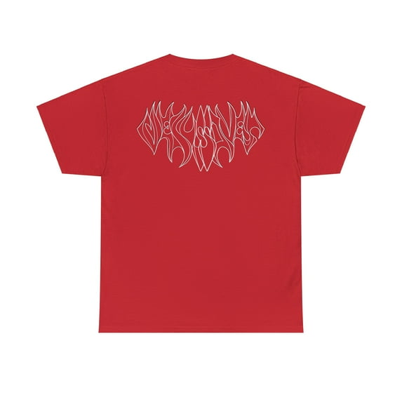 Jesus Lives on Front, Jesus Saves on back. Christian Art on a Unisex Shirt.