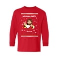 thumbnail image 1 of Jesus Long Sleeve Shirt Xmas Gifts for Kids Funny Jesus Christmas Boys Girls Tee We Gonna Party Like It's My Birthday Xmas Shirt Jesus Christ Shirt, 1 of 4
