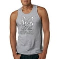 thumbnail image 1 of Jesus Love This Hot Mess Inspirational/Christian Mens Graphic Tank Top, Heather Grey, 2XL, 1 of 2