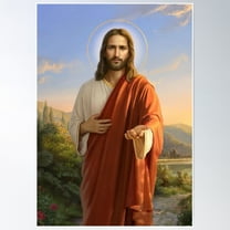 Jesus Love You Poster Wall Art, Modern Wall Decor For Living Room Bedroom, 16x24 UNFRAMED