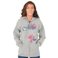 thumbnail image 1 of Jesus Loves Me Heart Cross Faith Zip Hoodie Sweatshirt Women Brisco Brands S, 1 of 5