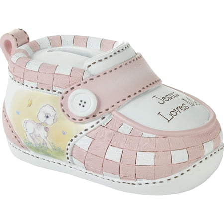 Jesus Loves Me Pink Bootie Bank