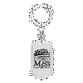 thumbnail image 1 of Jesus Loves This Mess Stainless Steel or 18k Gold Premium Swivel Dog Tag Keychain, 1 of 16