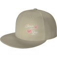 thumbnail image 1 of Jesus Loves You Baseball Cap Men Trucker Hat Women Dad Hat Sun Hat Adjustable Ponytail Hat Black, 1 of 8