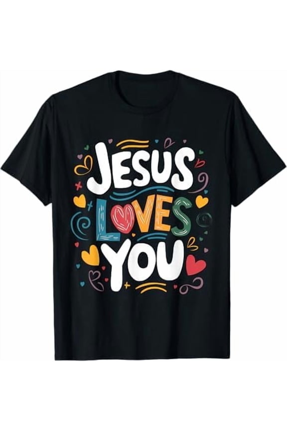 Jesus Loves You Bro - Religious Christian T-Shirt for Women Men God Faith Graphic Shirts