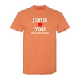 thumbnail image 1 of Jesus Loves You Sarcastic Humor Graphic Tee Mens Gift Novelty Funny T Shirt, 1 of 5