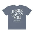 thumbnail image 1 of Jesus Loves You Shirt Love Like Jesus Shirt Christian Merch Christian Tee Jesus is King Bible Verse Shirt Christian Apparel, 1 of 5