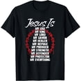 thumbnail image 1 of Jesus My Savior Lord Christian God Cross Christian T-Shirt, 1 of 4