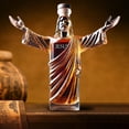 thumbnail image 1 of Jesus Novelty Wine Bottle, 2025 New Unique Jesus Statue Design Glass Wine Decanter Bottles, Bottle Home Decor Whisky Cabinet Decorations, Gift Idea for Alcohol Lover, 1 of 6