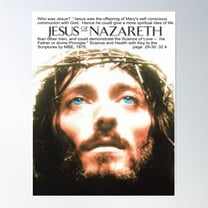 Jesus Of Nazareth Art Poster Wall Art, Modern Wall Decor For Living Room Bedroom, 12x18 UNFRAMED
