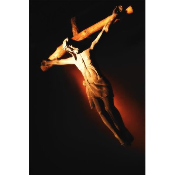 Jesus On The Cross Poster Print by Don Hammond, 22 x 34 - Large