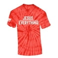 Jesus Over Everything Bible Scripture Mens Christian Tshirt Jesus Cross