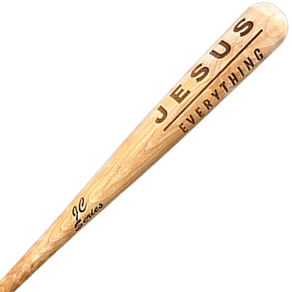 Jesus Over Everything Engraved Baseball Bat