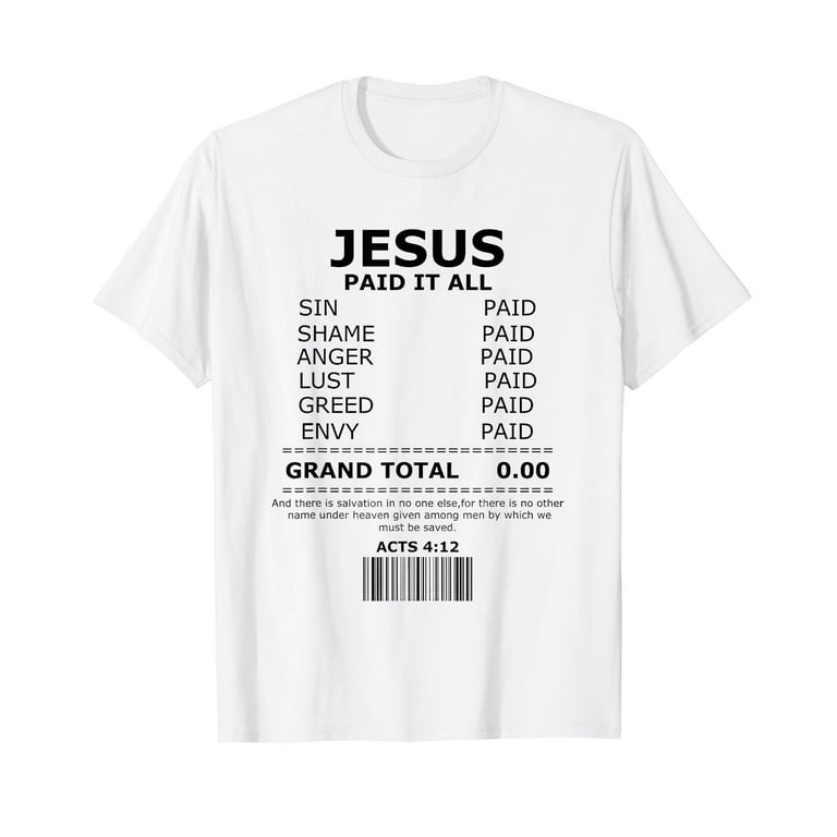 Grace Salvation T Shirt Grace Salvation T Shirt