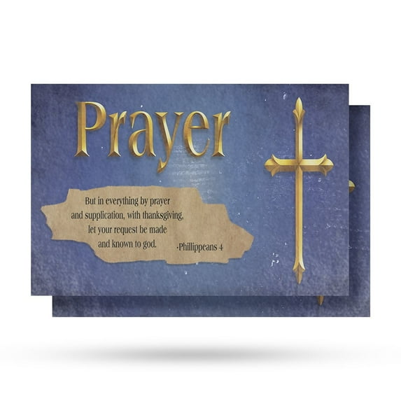 Jesus Prayer Vinyl Decal 2 Pack of 12 Inch x 16 Inch Weatherproof Heavy-Duty Adhesive Backing | Religious Inspiration, Daily Faith, Durable Material | Made in USA