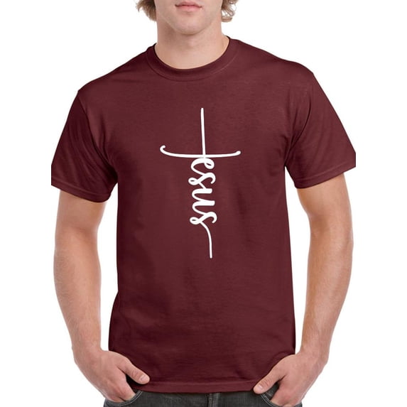 Jesus Quote T-Shirt Men -Smartprints Designs, Male 5X-Large