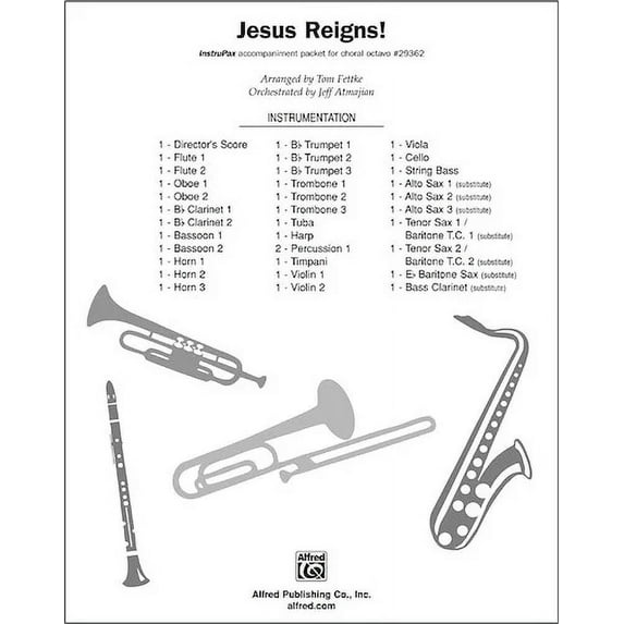 Jesus Reigns!: Incorporating "He Is Lord," "Our God Reigns," "All Hail the Power of Jesus' Name," and "Crown Him with Many Crowns"