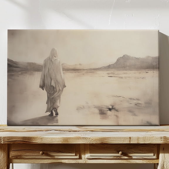 Jesus Riding Into Jerusalem Abstract, Palm Sunday Art, Jesus, Jesus, Colorful Bible Art, Christian Bible Warm Present Vintage UNFRAMED Poster Size 24x36