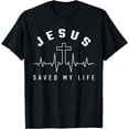 thumbnail image 1 of Jesus Saved My Life T-Shirt, 1 of 4