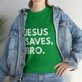 thumbnail image 1 of Jesus Saves Bro Vintage Pro Christian Religious Believer T-Shirt, 1 of 2