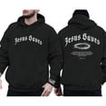 thumbnail image 1 of Jesus Saves Double Sided Christian Hoodie – Faith Based Religious Pullover, Inspirational Jesus Graphic Hoodie for Men & Women, 1 of 7
