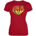 thumbnail image 1 of Jesus Saves Inspired By Keith Moon Red Juniors Soft T-Shirt - Small, 1 of 1