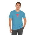 thumbnail image 1 of Jesus Saves Men Unisex Jersey Short Sleeve Tee, 1 of 11