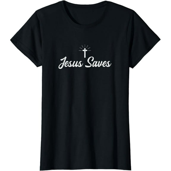 Jesus Saves Religious Christian T-Shirt