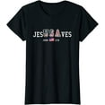 thumbnail image 1 of Jesus Saves USA American Flag T-Shirt, 1 of 3