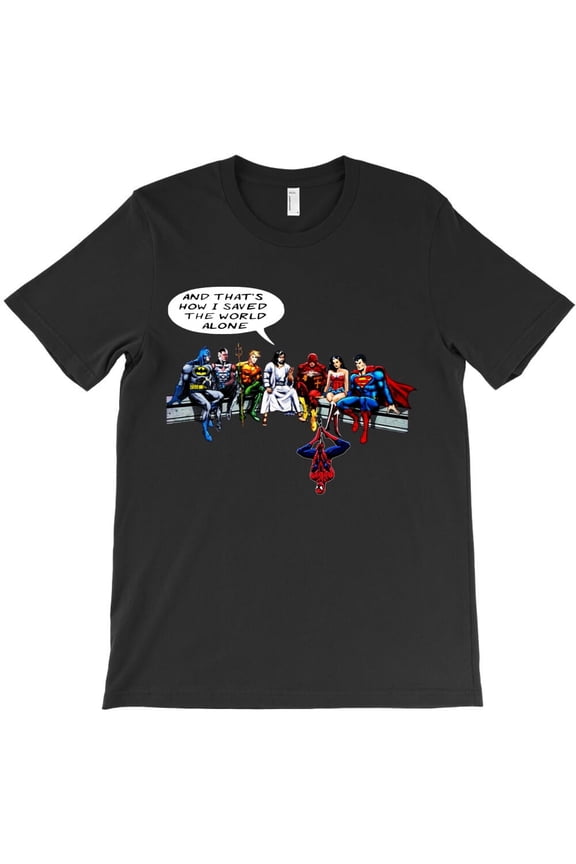 Jesus Savior Meeting Funny Saved The World Christmas Parody Superheroes H33212 Unisex T-Shirt, Up to 5XL Available