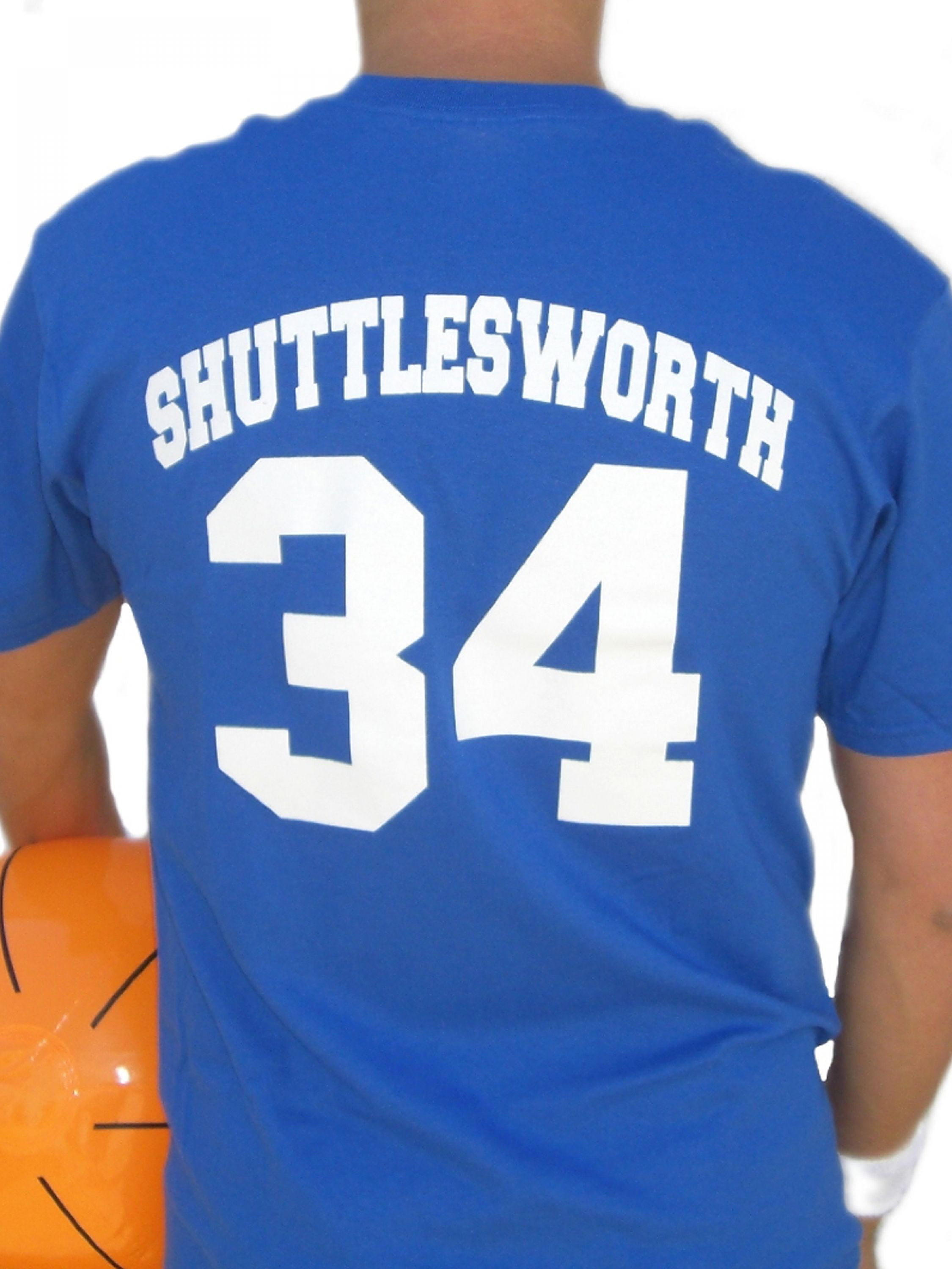 34 Lincoln High School tee shirt worn by Jesus Shuttlesworth (Ray