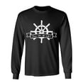 thumbnail image 1 of Jesus Take The Wheel Sarcastic Humor Novelty Men's Long Sleeve Shirts, 1 of 3
