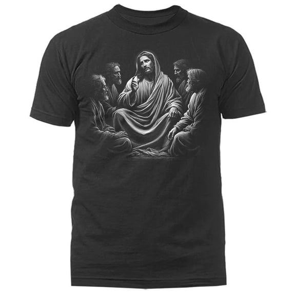 Jesus Teaching Disciples Faith Religious Christian Everyday Graphic For ...