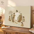 Jesus Teaching The Disciples Wall Art Print, Christian Prayer Room ...