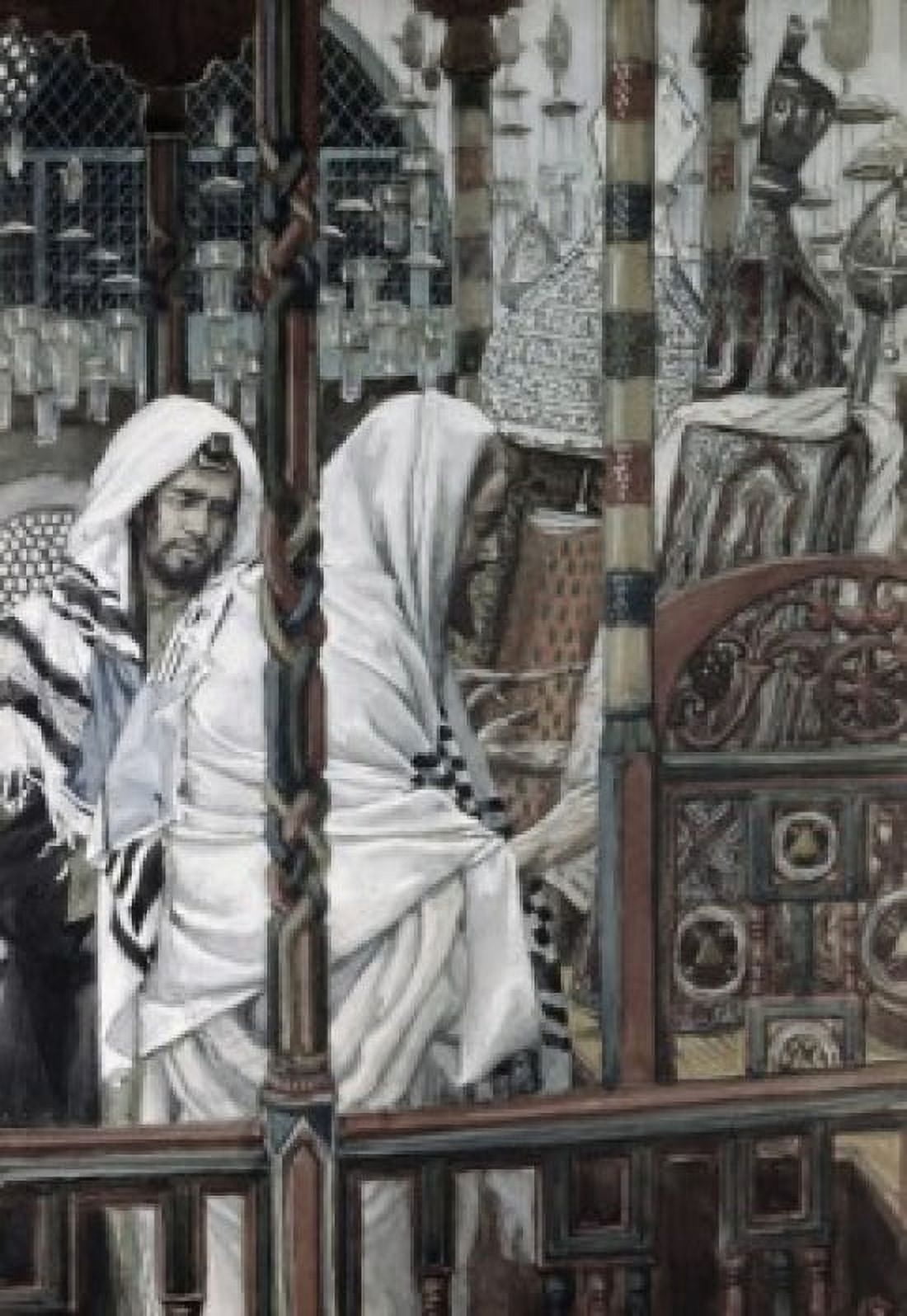 Jesus Teaching in the Synagogue James Tissot (1836-1902French) Canvas Art - James Tissot (18 x 24)