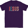 thumbnail image 1 of Jesus The Reason For The Season T-Shirt Tee Christmas Holiday - Purple, 3XL, 1 of 1