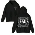 thumbnail image 1 of Jesus The Way The Truth The Life Bible Verse Hoodie, Christian For Men, Faith Based Shirt, Religious Gift, Jesus Lover, 1 of 6
