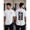 thumbnail image 1 of Jesus The Way The Truth The Life T-Shirt, Christian Bible Verse Graphic, Faith Based Religious Short Sleeve Tee, 1 of 6