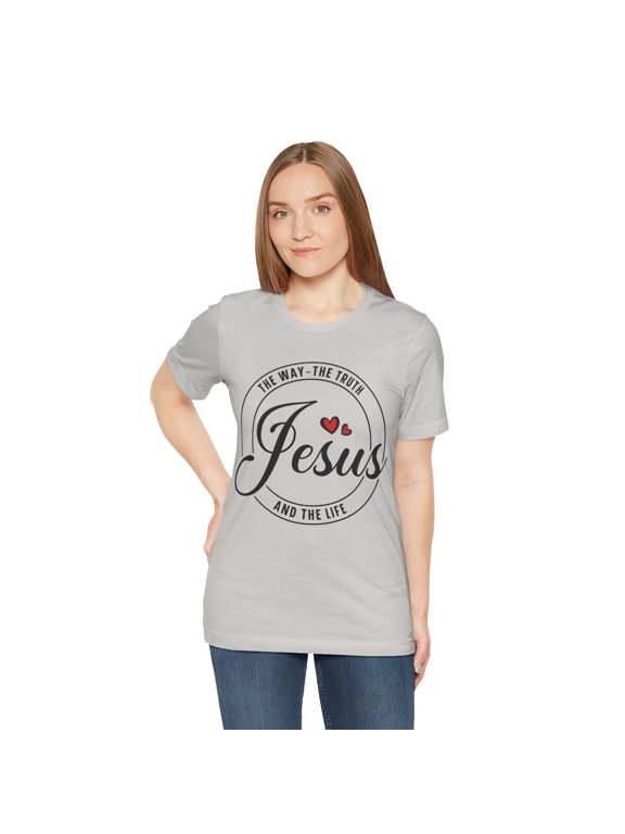 Jesus The Way Unisex Jersey Short Sleeve Tee