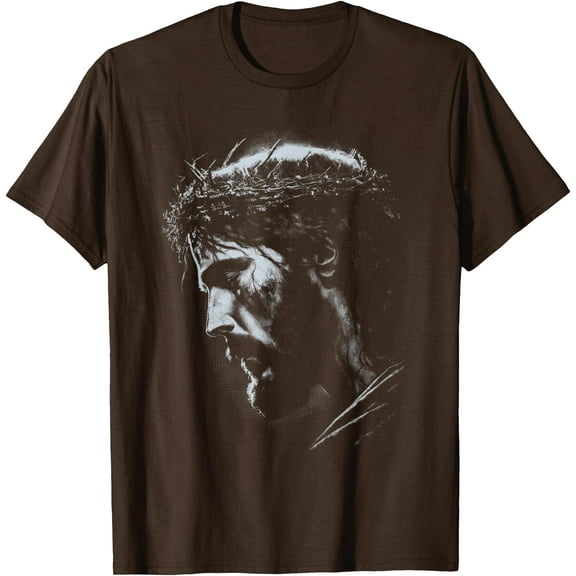 Jesus Vintage 90s Graphic Unisex T-Shirt for Men Women Kids,Dark Chocolate Color,Size M