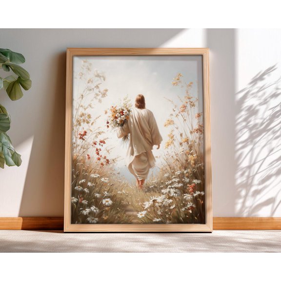 Jesus Wall Art Christian Decor Religious Faith Scripture Home Art Design 1