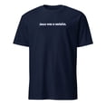 thumbnail image 1 of Jesus Was A Socialist Progressive Christian Political T-Shirt (Navy, S), 1 of 4