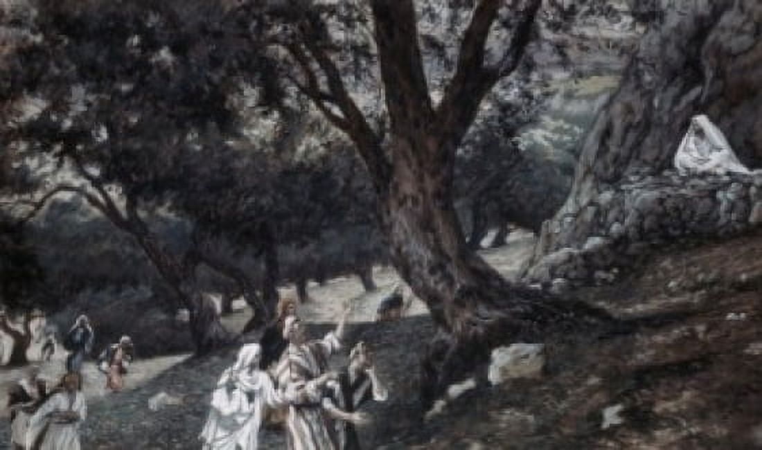 Jesus Went Out to a Desert Place James Tissot (1836-1902French) Canvas Art - James Tissot (18 x 24)